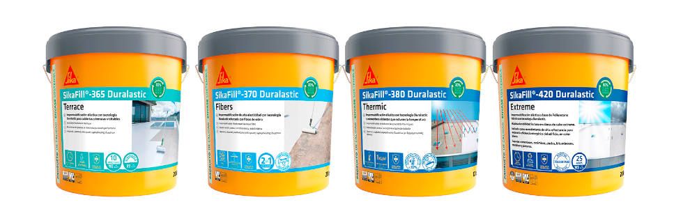 La nueva gama Sikafill® Duralastic, alarga la vida útil de la cubierta y reduce el impacto ambiental del edificio