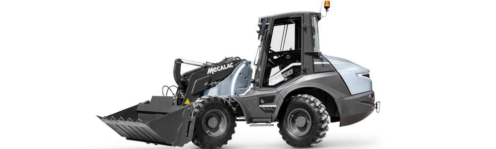 Mecalac sigue ampliando su gama 100% eléctrica con el lanzamiento de su pala cargadora basculante ES1000