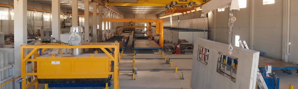 PN Precast desarrolla una fábrica de paneles mediante Sistema de Carrusel