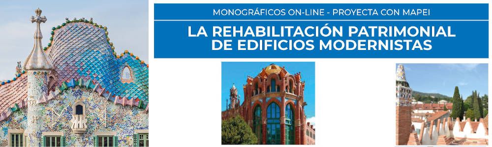 “La rehabilitación patrimonial de edificios modernistas", primer monográfico online del nuevo ciclo de Mapei
