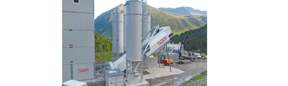 The heart of on-site concrete production – the EUROMIX® 3300 SPACE.