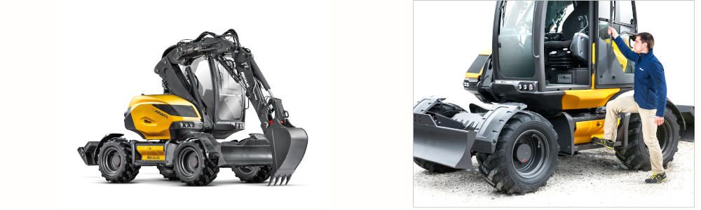 Mecalac MWR excavators open new horizons to your business