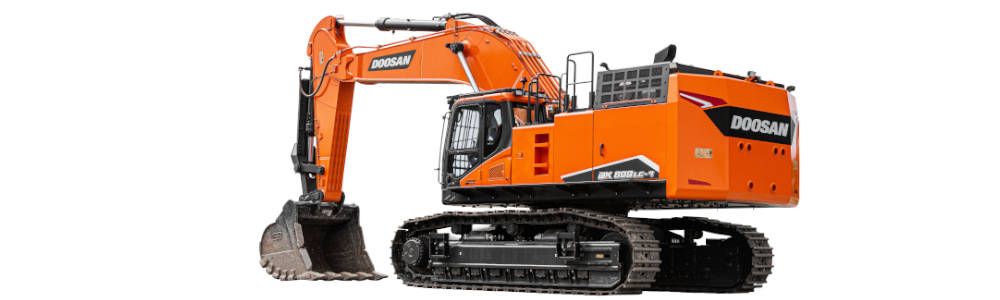 Excavadora Doosan DX800LC-7 ofrece el mejor rendimiento en la clase de 80 t
