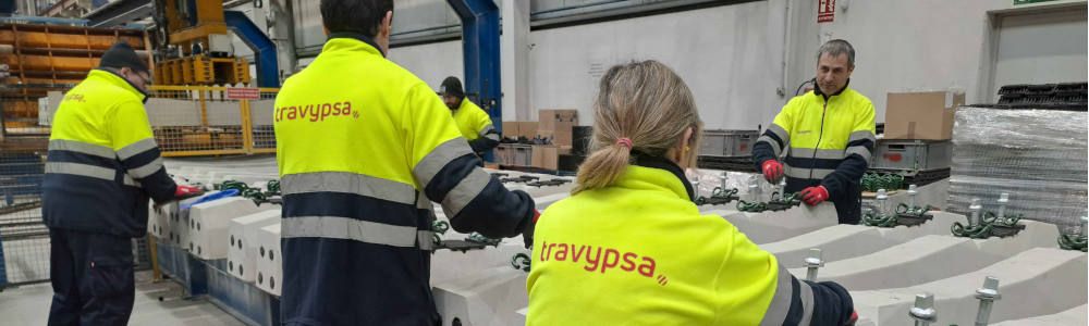 Fábrica de Travypsa en Luceni
