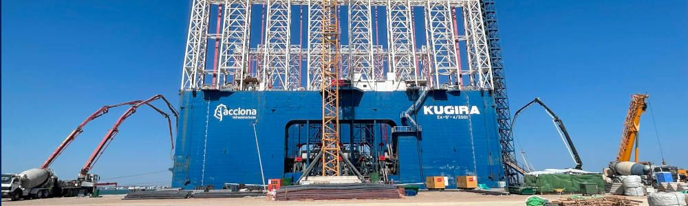 Cajonero Kugira - Acciona - Hormigones Espinola - Sika