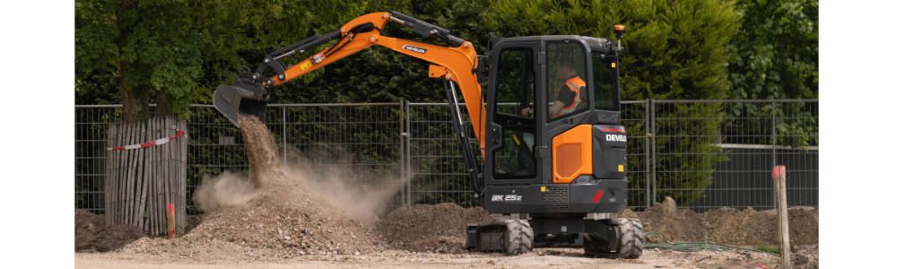 Miniexcavadora Develon DX27Z-7