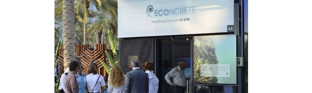 Econcrete en la COP28 de Dubái