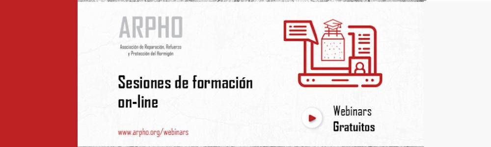 ARPHO lanza dos nuevos webinars gratuitos sobre estructuras de hormigón