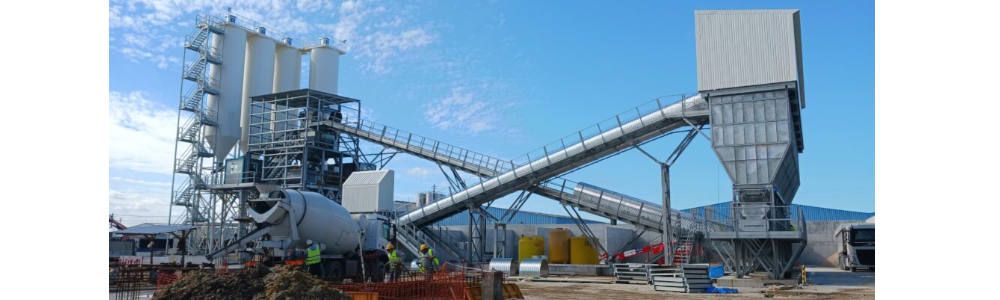 Arco Met7 S.L. desarrolla una planta de fabricación de hormigón en Oporto, Portugal