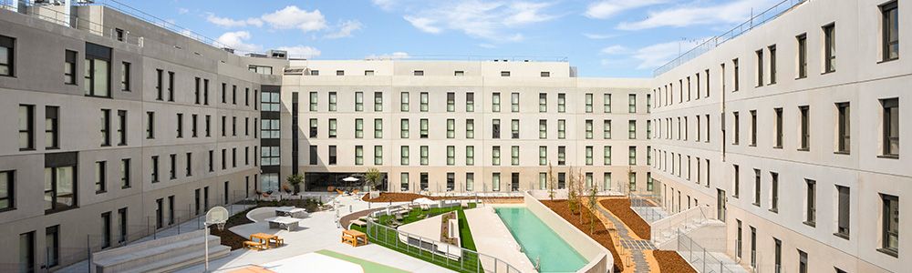 Edificio residencial o institucional