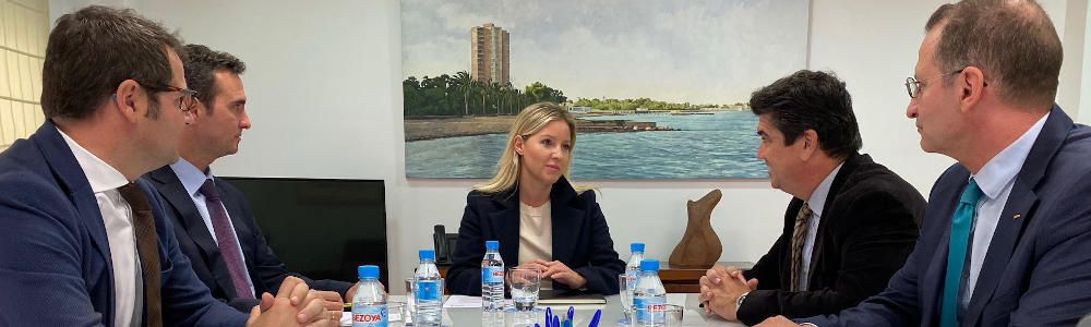 Los Fabricantes de Áridos de Murcia se reúnen con la Consejera de Empresa y con el Director General de Energía