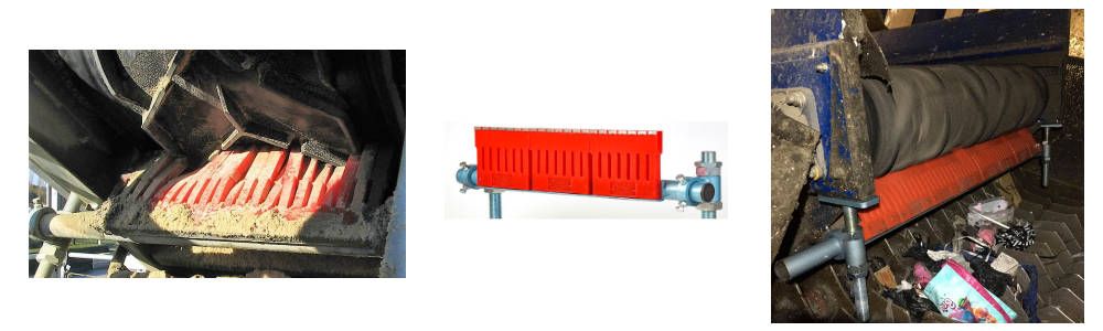 Rascadores para Bandas nervadas y con perfiles