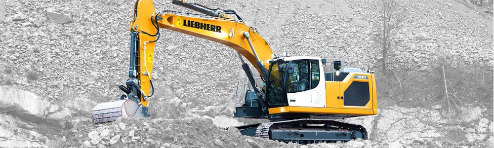 Excavadora sobre cadenas R930 de Liebherr