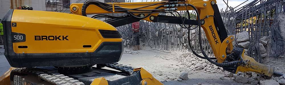 Robot Demolición Brokk