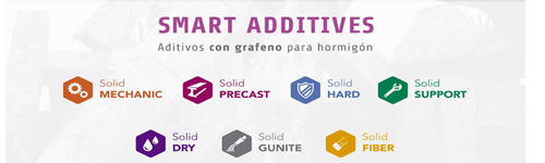 Smart Additives, línea de aditivos con grafeno para hormigón