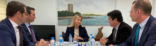 Ramiro Cañete, Eduardo Piné, Ana Martínez Vidal, José García-Balibrea, y José Miguel Rubio Polo