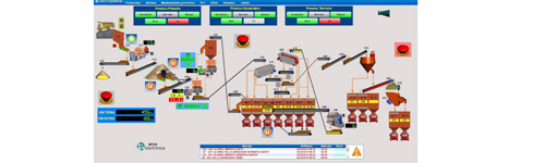 Soluciones de Automatización para Plantas de Áridos de Arco Electrónica