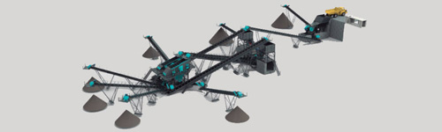 La planta diseñada y montada por Caes-Constmach dimensionada para alcanzar una producción de 300-350 t/h