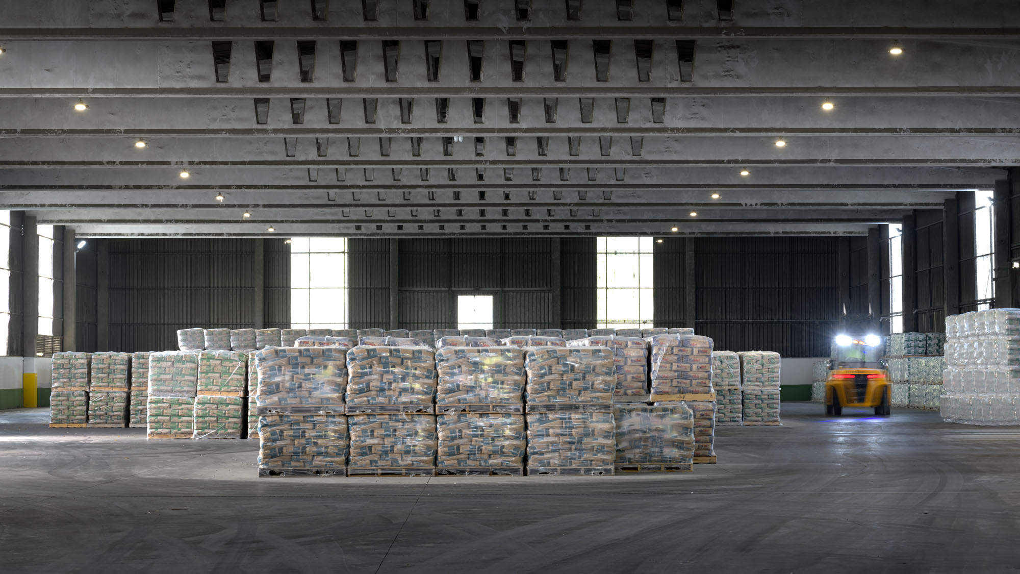 Zona Paletizado Fábrica Cemento