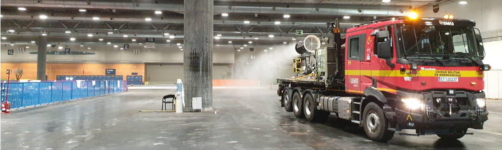 Cañones nebulizadores Spraystream