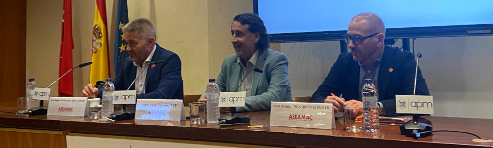 Luis Miguel Ballesteror - Sani Eventos | Juan José Torres - TST | José L. Aliaga - Toolquick Alquiler