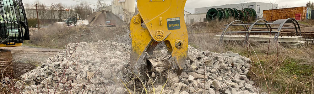 Epiroc presenta dos nuevos pulverizadores de demolición con Performance Booster