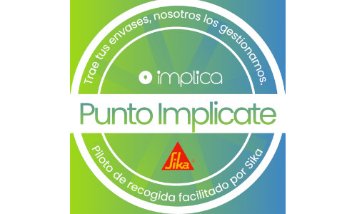 Nace “Punto Implícate”, la red de puntos de recogida para envases profesionales del sector de la construcción