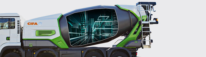 Serie ENERGYA - primera hormigonera sobre camión híbrida enchufable del mercado