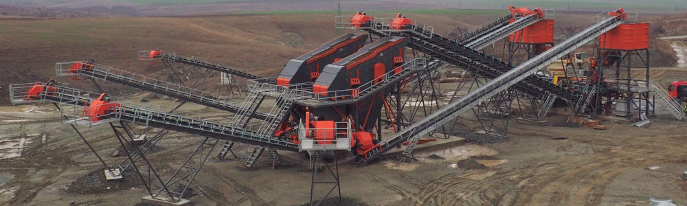 Planta completa para la producción de calizas dolomíticas de Caes-Constmach