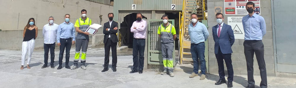 Entrega del premio a la planta de hormigón de El Papiol (Barcelona) del Grupo LafargeHolcim