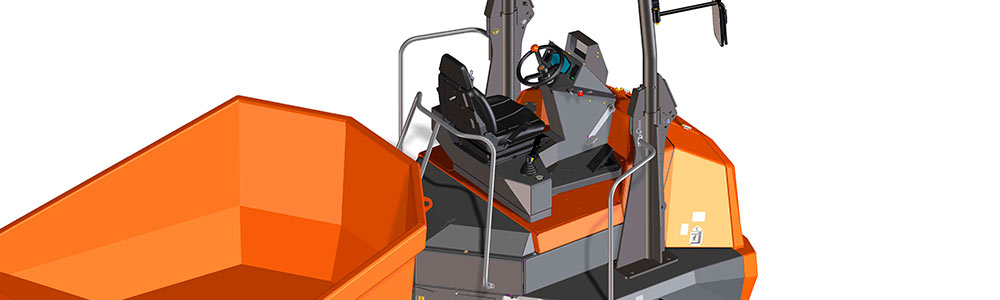 Dumper Reversible AUSA DR1001AHG