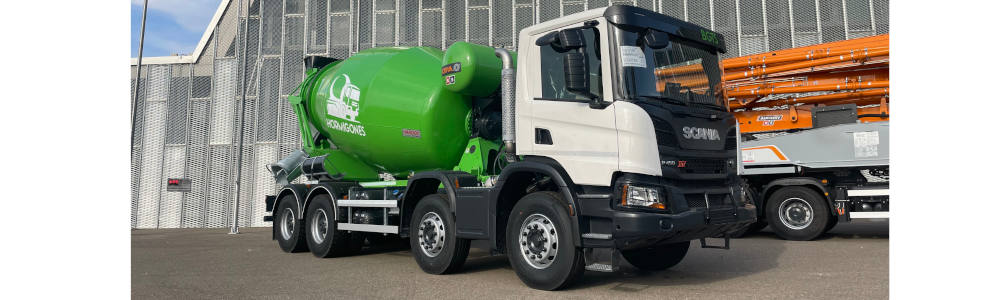 Hormigonera sobre camión