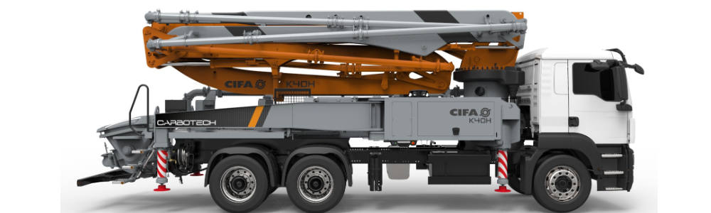 Bomba de hormigón K40H – CARBOTECH de CIFA