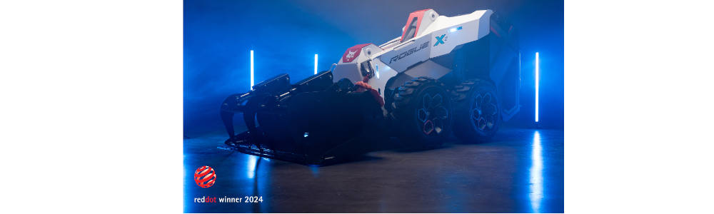 Premio de diseño Red Dot a cargadora RogueX2 de Bobcat