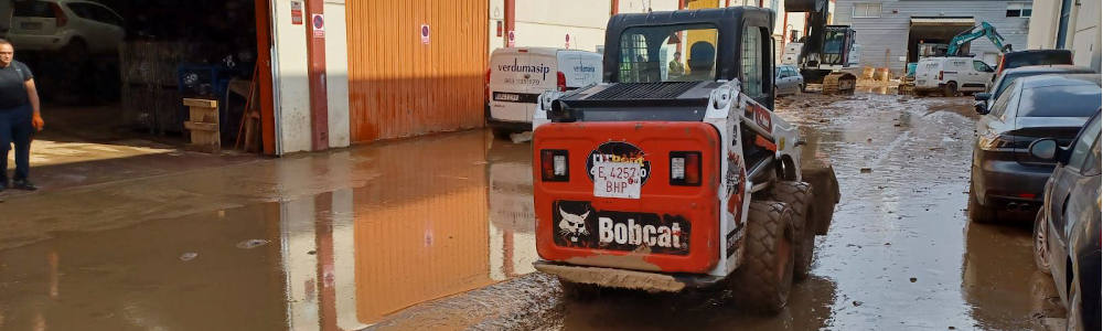 Los distribuidores Bobcat se solidarizan con Valencia