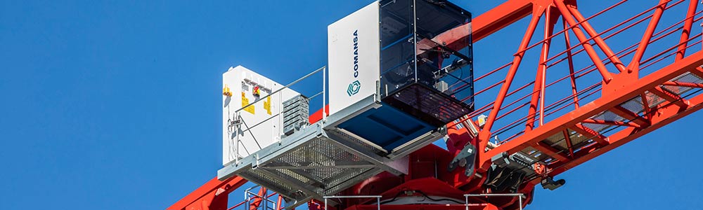 Comansa presenta la grúa Flat-Top  21LC1400