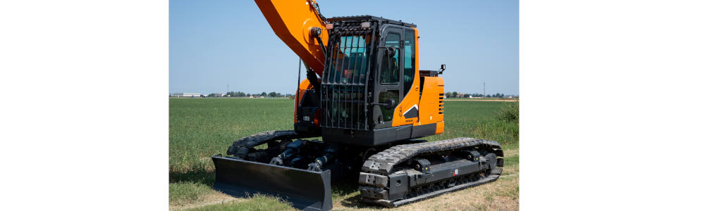 Excavadora de demolición DX140RDM-7 de Develon