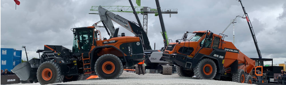 Maquinaria Develon en Intermat