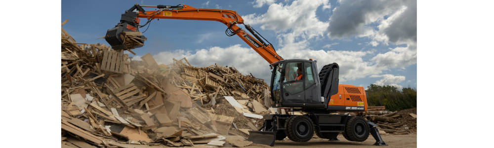 Develon lanza una nueva gama de manipuladores de materiales