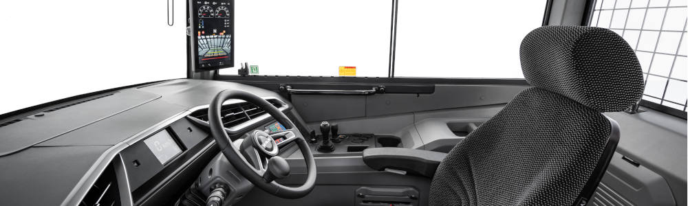 Develon - cabina actualizada para su gama de dúmperes articulados