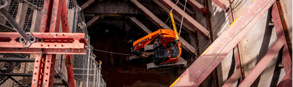 Tuneladora DX235RTF-7 de DEVELON