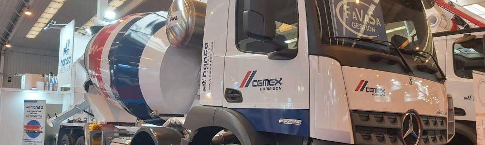 Hormigonera Hansa en Stand Smopyc