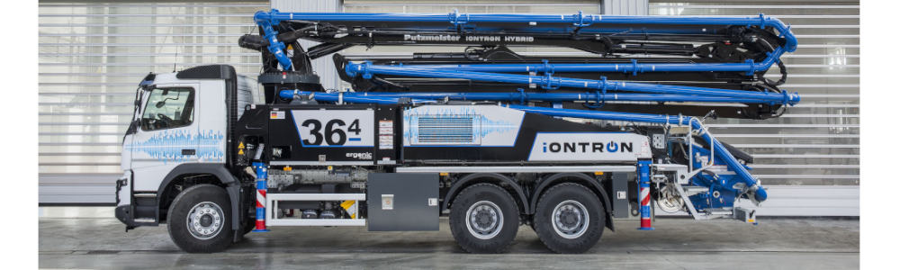 Autobombas iONTRON Hybrid de Putzmeister