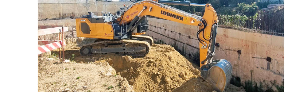 Excavadoras de cadenas Liebherr R 938 y R 928 de Grupo Verdasca