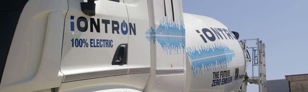 Hormigonera Putzmeister iONTRON eMixer totalmente eléctrica