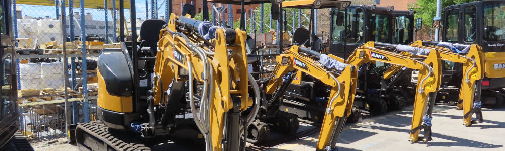 Miniexcavadoras SANY Iberia