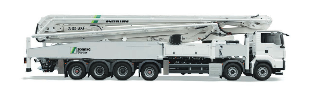 Autobomba de hormigón S 65 SXF de Schwing Stetter