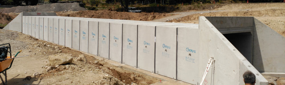 Obra con Prefabricados de Hormigón