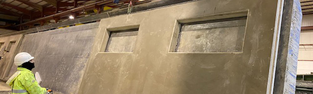 Mesa basculante diseñada para la producción de paneles prefabricados de hormigón de PN Precast