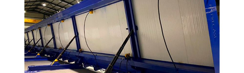 Mesa basculante para paneles prefabricados de hormigón de PN Precast